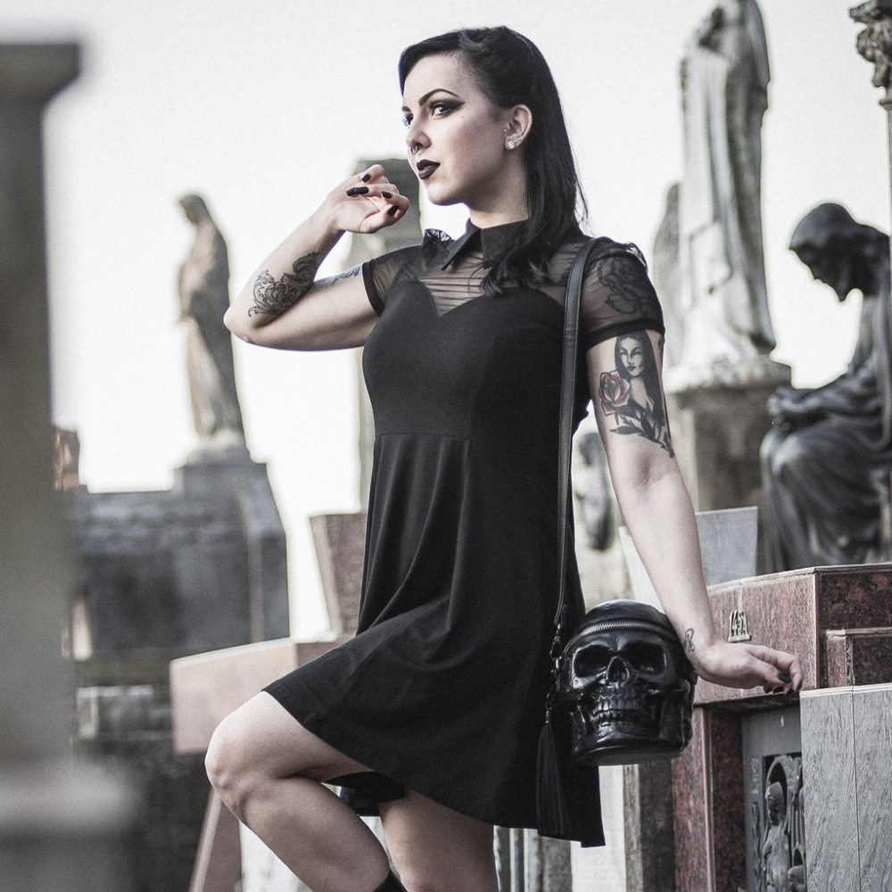 🆕Killstar "Vampyra Night Creature" Skater Dress